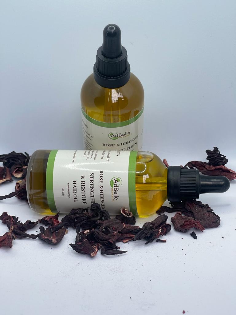 Rose & Hibiscus Hair Oil 3